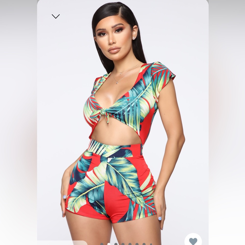 Tropical Romper